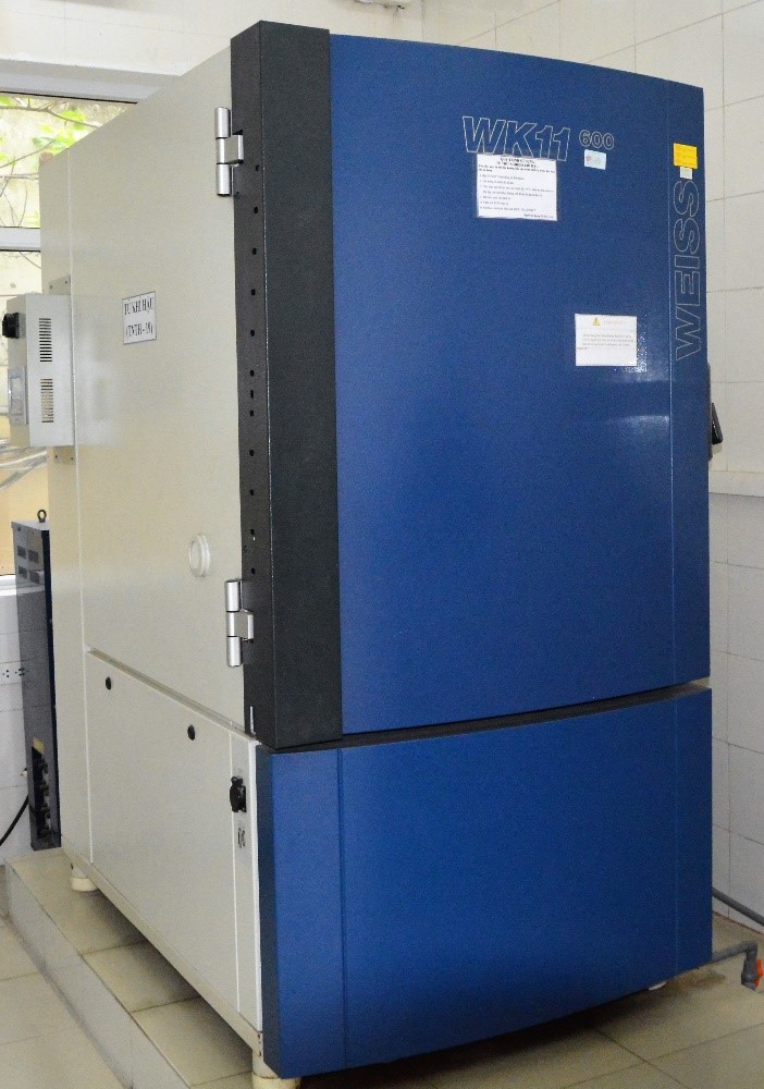 Hình 5. Tủ thử nghiệm nhiệt ẩm WK11 – 600/40